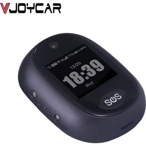 New Real 4G LTE Personal GPS Tracker Waterproof IP67 Smart Tracking Pendant Health Management Two-way Talk HD Camera Free APP