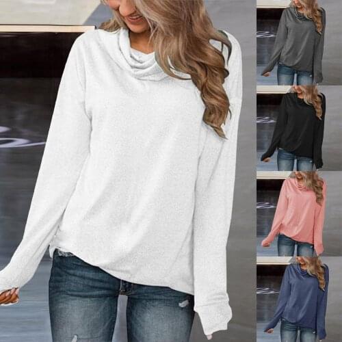 New Fashion Half High Collar Womens Top Autumn Solid Color Slim Knit Sweater For Women Bottoming Top Long Sleeve Shirt 2021