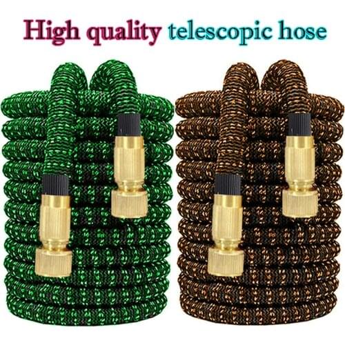 Garden Extendable Garden Hose Flexible Cleaning Hose Magic Car Washer High Pressure Plastic Hose Water Gun For Irrigation