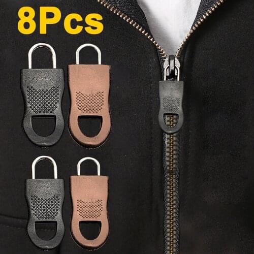Detachable Zipper Puller Replacement Zip Fixer Lot Zipper Slider Repair Kit for Clothes Travel Bag Backpack Clothing Suitcase