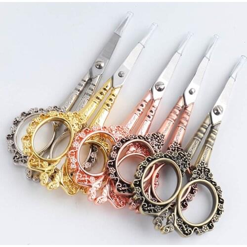 Retro Scissors Antique Vintage Scissors Thread Embroidery Scissors Sewing Supplies Stainless Steel Scissors Tailor Scissors Tool