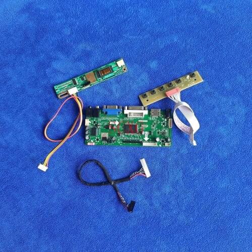 VGA DVI HDMI-compatible 1CCFL LVDS 30-Pin M.NT68676 controller board Fit LTN141P2/LTN141P4/QD14FL02 1400*1050 DIY Kit LCD screen
