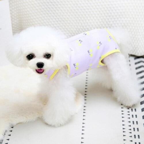 Skin-friendly Reliable Thicken Pet Dog Cat Neutering Suit Milk Fiber Fabric Pet Neutering Suit Long-lasting After Surgery