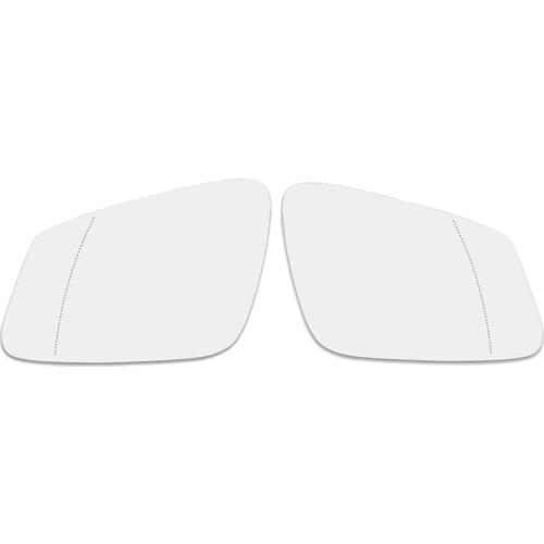 Side Wing Door Mirror Rearview Mirror Glass Heated 2-Pin for -BMW 5 6 7 Series F07 F10 F11 F06 F12 F01 F02
