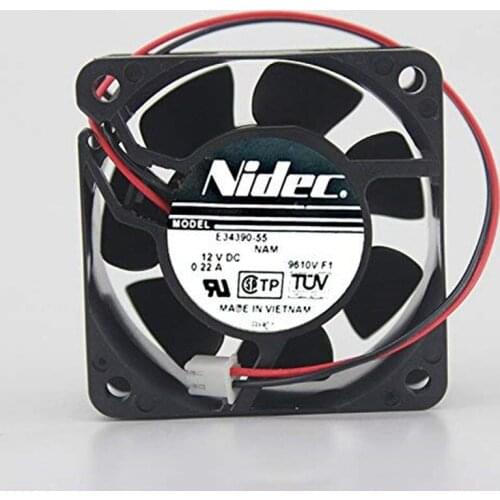 E34390-55 12V 0.22A Chassis Cooling Fan 2 Lines Fan 6months Warranty