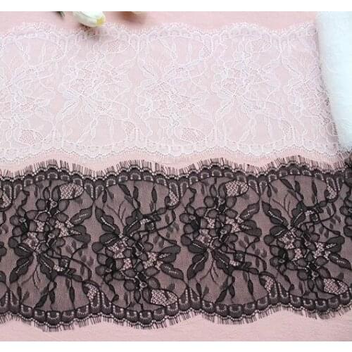 Light Thin Eyelash Lace Fabric Clothing Wedding Dress Skirt Long Yarn Home Curtain Accessories