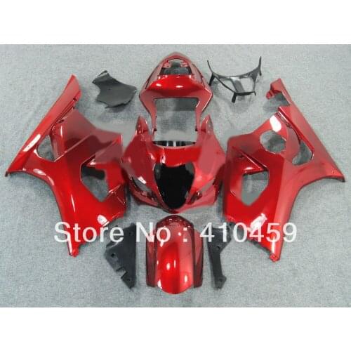 Brand new Fairing kit for SUZUKI GSXR1000 GSX-R1000 GSXR 1000 K3 03 04 2003 2004 hot red ABS Racing Fairings set SG61