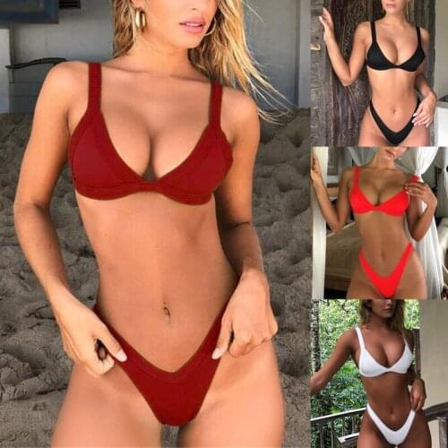 New Sexy Bikini Swimsuit Women Swimwear Push Up Bikini Set Brazilian Bathing Suit Summer Beach Wear Swimming Suit