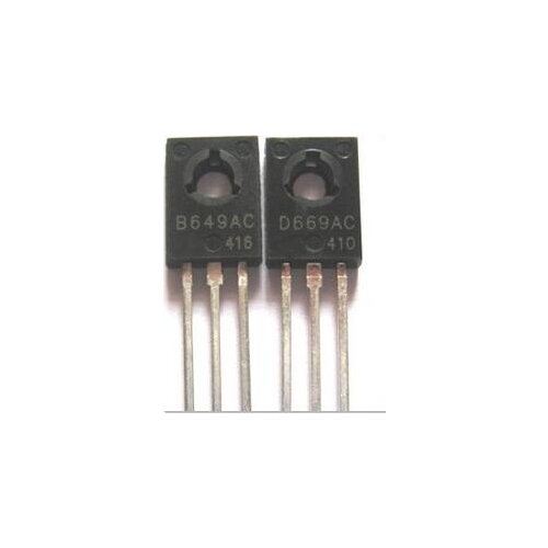 Pair of 2SD669 2SB649 D669A B649A TO-126 sound amplifier pair tube