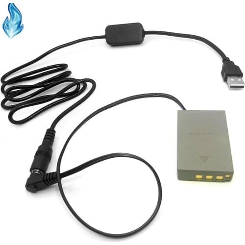 PS-BLS5 BLS-5 Dummy Battery USB DC Coupler for 0lympus Cameras PEN E-PL2 E-PL5 E-PM2 Stylus 1 1s OM-D E-M10 E-M10 Mark II