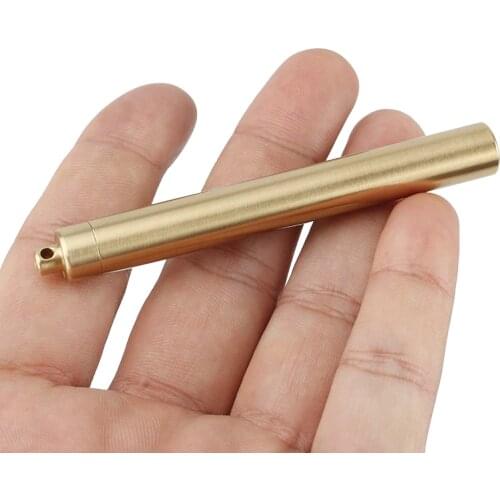 Waterproof Canister Bottle Seal Brass Outdoor Bottle Camping Tool