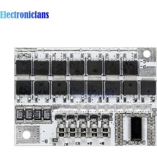 4S 16.8V 100A BMS Li-ion LiFePO4 LiFe LMO Lithium Battery 18650 Charger Protection Circuit Board Module 14.4V 14.8V 16.8V