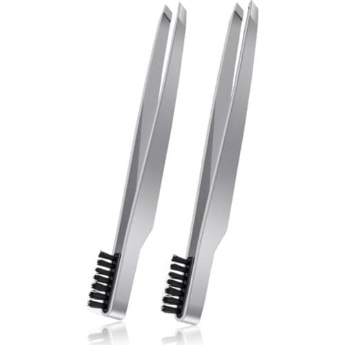 1pcs Stainless Steel Eyebrow Tweezers Hair Remover Clip Nipper Eye Brow Clips Hair Removal Makeup Tool