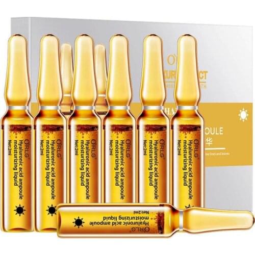 2ml*7pcs Hyaluronic Acid Face Serum Niacinamide Whitening Facail Serum Moisturizing Serum Lifting Firming Ski