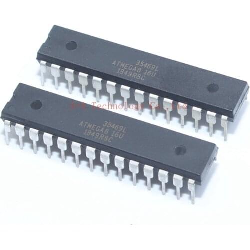 2pcs/lot ATMEGA8-16PU ATMEGA8 DIP New Original