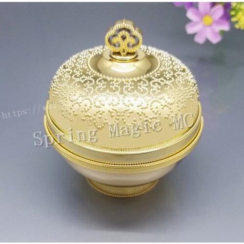 50g Gold Crown shape Acrylic Cream jar for Cosmetic containers,Empty Eye cream Jars Plastic Essence bottle,cosmetic packaging