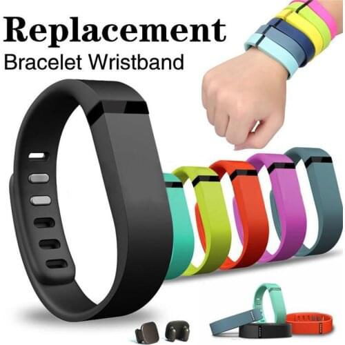 500pcs/Lot by DHL for Fitbit Flex Silicone Replacement Wristband Smart band 16 Colors Sports Wrist Strap