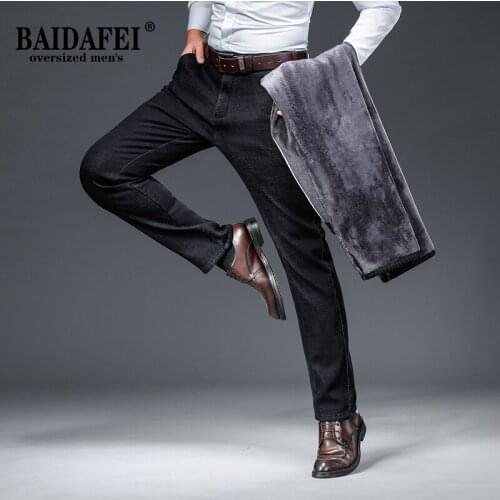 Мужские утепленные джинсы BAIDAFEI China At AliExpress