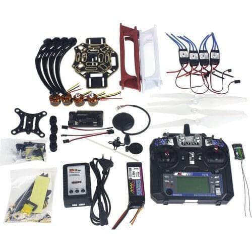Full Set RC Drone Quadrocopter Aircraft Kit F450-V2 Frame GPS APM2.8 Flight Control Camera Gimbal PTZ