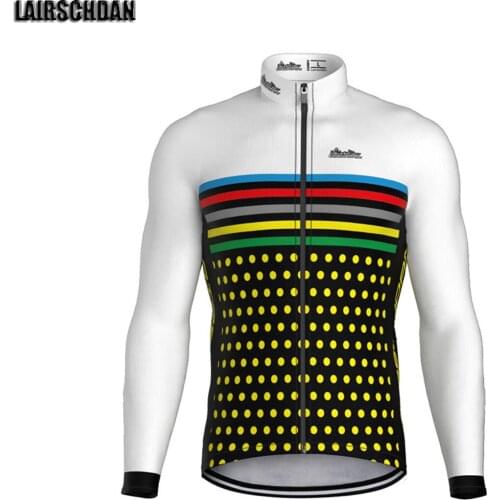 LairschDan New Spring/Autumn Jersey Clothing Mens Long Sleeve Cycling Jersey Shirts Maillots Ciclismo MTB Mountain Bike Tops