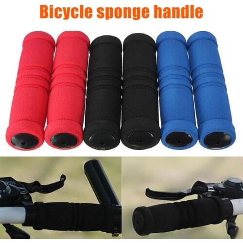 Hot 1 Pair Bike Sponge Handlebar Grip Bicycle Foam Sponge Handlebar Grip Cover Fit Many Standard Bikes DO2