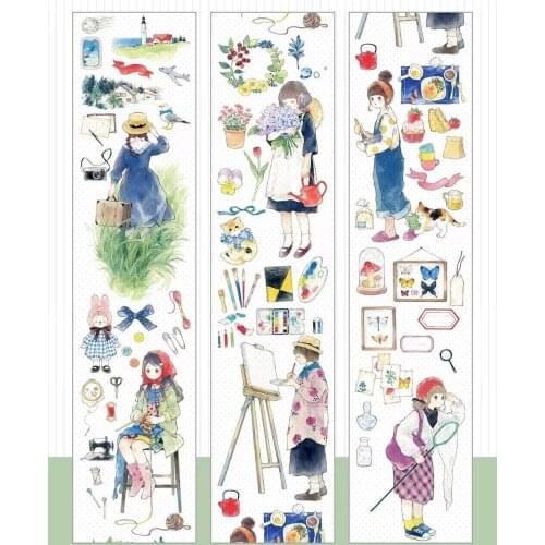 A Good Day Washi Masking Tapes Bullet Journal DIY Scrapbooking Decorative Stickers