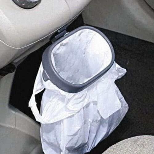 Rubbish Bin Car Organizer Trash Bag Rack Hanger Vehicle Frame Garbage Holder Portable