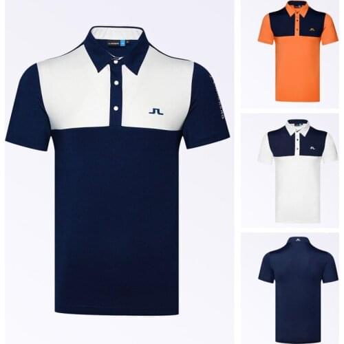 New Golf Clothes Mens Outdoor Sports Mens Quick Drying Golf Wear Shirts