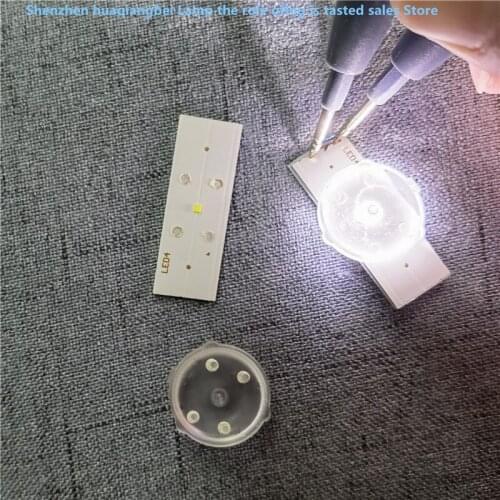100%NEW 3V SMD Lamp Beads with Optical Lens Fliter for LED TV Repair LG lnnotek 49inch_Panasonic_3PCM00747A_REV0.5 CSP