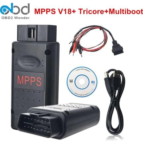 2020 Newest MPPS V18 Auto ECU Chip Tuning Tool MPPS V18.12.3.8 MAIN + TRICORE + MULTIBOOT Update MPPS V16 Diagnostic Interface
