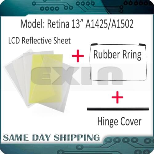 New for Macbook Pro Retina 13" A1502 A1425 LED LCD Screen Display Back Rear Reflective Sheets LCD Backlight Backlit 2012-2015