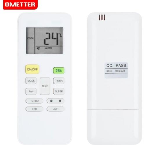 Rn02a/b ac air condition remote control RN02A RN02B RN02C RN02D RN02E RN02H /BG use for Midea Carry Spring air conditon