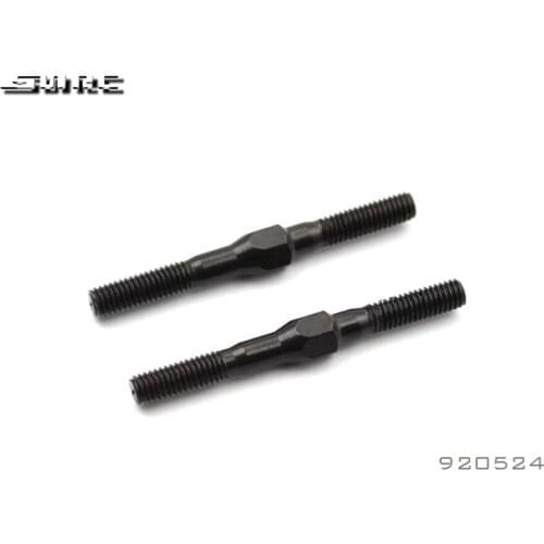 SN-RC 920524 1:10 RCAccessories 24 mm ROD STEEL BLACK(2)