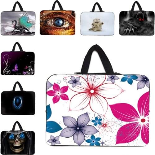 Laptop Bag Case Shockproof Neoprene Tablet Sleeve Cover For 15.6" 17 10 12 13 14 Notebook Fundas For Xiaomi Huawei Dell Hasee HP