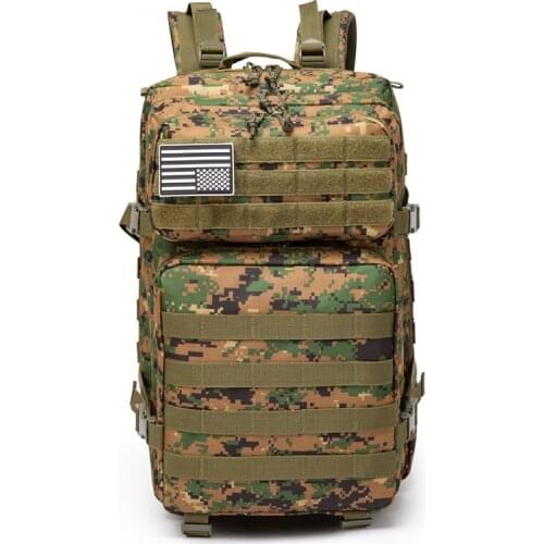 GAF Outdoor 45L Mochila Tactica Hiking Camping Waterproof Military Backpacks Bag