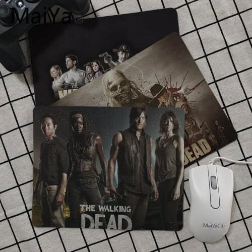 Maiya High Quality The Walking Dead Anti-Slip Durable Silicone Computermats Smooth Writing Pad Desktops Mate gaming mouse pad
