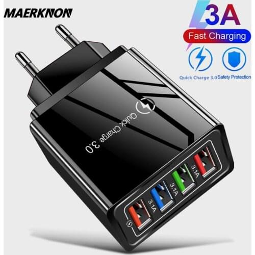 Quick Charge3.0 USB Charger for iphone Fast Wall Charger for xiaomi mi11 redmi k40 pro samsung a71 Mobile Phone Portable Charger