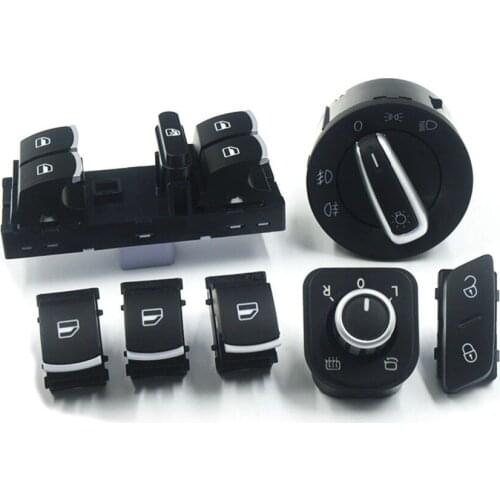Window Headlight Mirror Door Control Switch For VW Jetta Golf MK5 6 Tiguan RABBIT CC 5ND959565A 5ND959857 5ND941431A 1K0 962 125