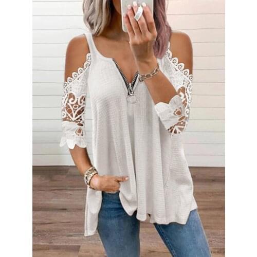 Hirigin Women T-shirt Hollow Camisole with Zipper Decoration Tees Fashion Flower Pattern Sexy Style Summer Clothing Strapless