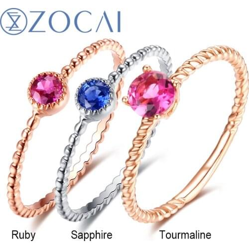 Кольца с сапфирами Zocai China At AliExpress