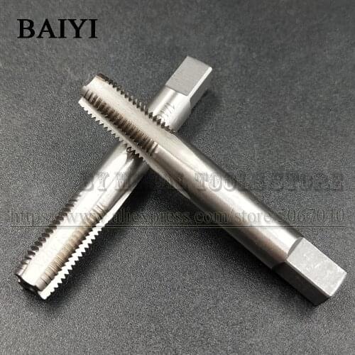 1pc HSS American straight pipe tap Right Hand tap threading 1/16-27NPS 1/16NPS machine taps standard steel tap tapping thread