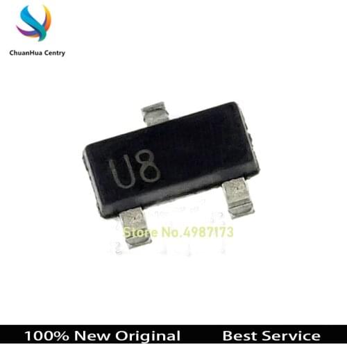 20 pcs/lot BSR14 SOT23 U8* NPN Switching Transistors New and Original In Stock