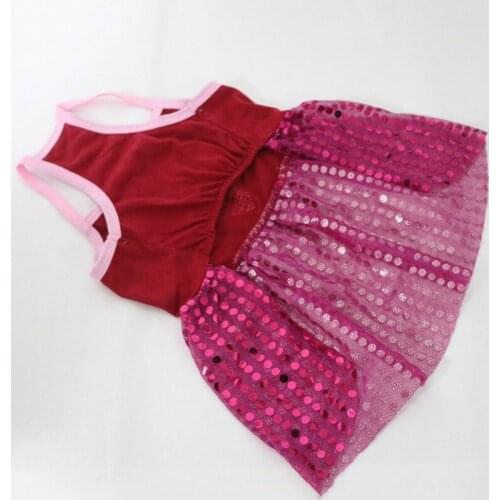 Sequins Dog Dress Small Red Princess Dog Dress For Dogs Skirt Summer Dog Wedding Dresses Chihuahua York Pet Clothes