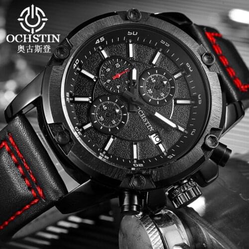 OCHSTIN Quartz Men Watch Top Brand Luxury Calendar Wristwatch Fashion Casual Watches Relojes 2018 Business Military Man Mens wa