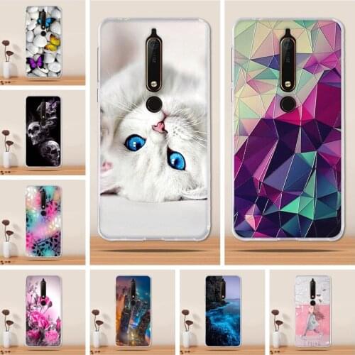 Phone Case For Nokia 6 2018 Case Silicone funda Cover For Nokia 6 .1 Case Cover Soft TPU Back Cover Coque for Nokia 6 2018 Cover