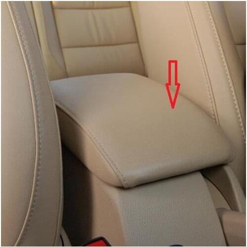 For Volkswagen Jetta mk5 Golf 5 ( 2005-2011 ) Customzied Microfibre Leather Center Armrest box Cover Direct installation