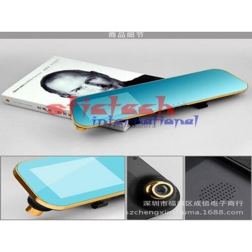 By dhl or ems 10pcs Factory direct drive recorder X10 dual lens high-definition 4.3-inch FHD1080P video recorder