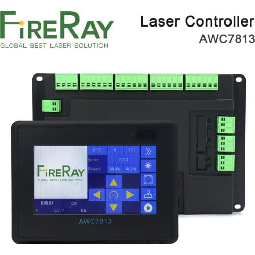 Trocen AWC708S AWC7813 Co2 Laser Controller System for Co2 Laser Engraving Cutting Machine Replace AWC708C Lite ruida Leetro