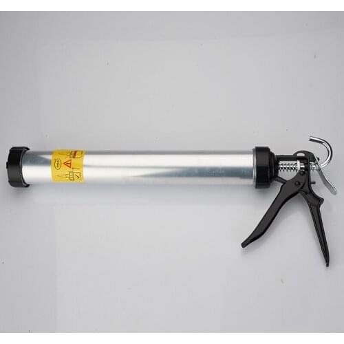 Economy Aluminum Casing Caulking Gun Durable Sausage Silicone Gun Glass Glue Gun Adhesive Sealant Guns caulking tool