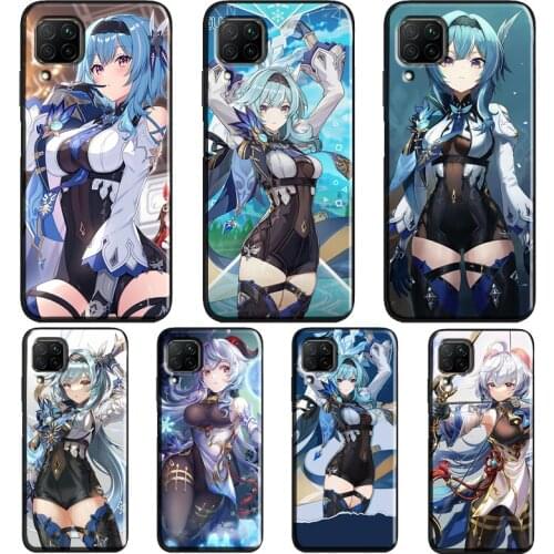 Genshin Impact Eula Game Case For Huawei P20 Lite P40 P30 Pro Nova 5T P Smart Z 2019 2021 Honor 10 Lite 9X 8X Cover
